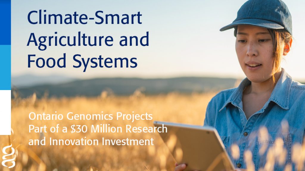 Ontario Genomics Projects Part of a $30 Million Research and Innovation Investment